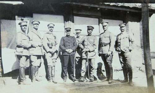 清末 段祺瑞与德国军队合影照片