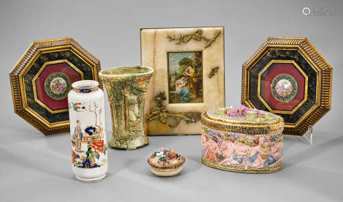 Group of Continental Ceramic Items