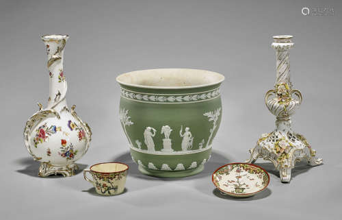 Group of Old & Antique German & English Porcelains