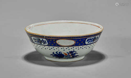 18th Century Export Porcelain Bowl