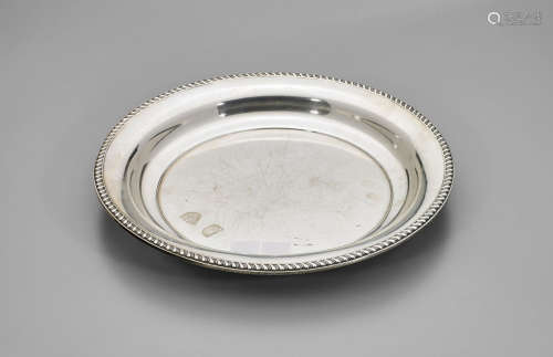 Large Sterling Silver Dish