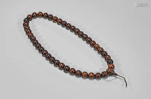 Chinese Huanghuali Prayer Beads