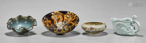 Four Song-Style & Ming-Style Ceramics