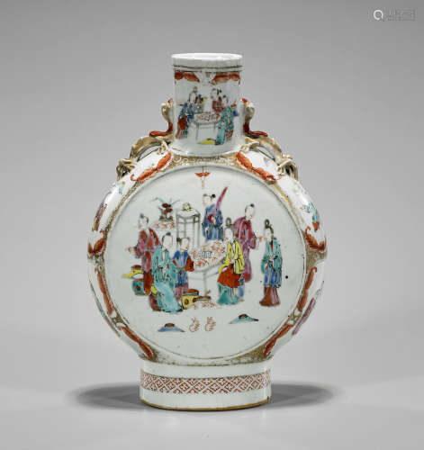 Antique Chinese Porcelain Moonflask