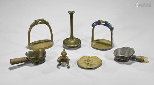 Seven Old & Antique Metalwork Items
