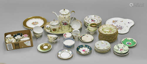 Large Collection of Continental Porcelain Tableware