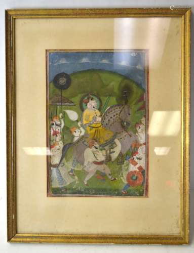 18/19th Cen. Indian Miniature Painting