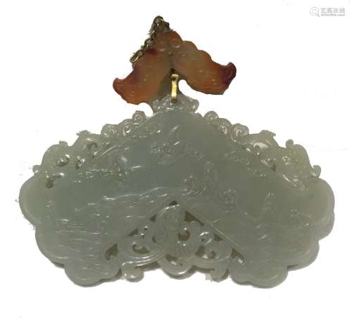 Chinese Jade Plaque