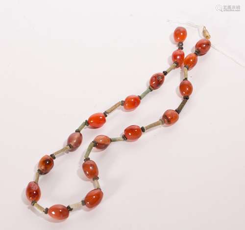 EGYPTIAN CARNELIAN NECKLACE