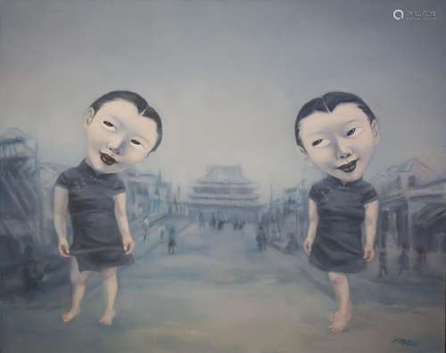 MA YE: O/C TWO LADIES IN QIPAO SERIES, 2008