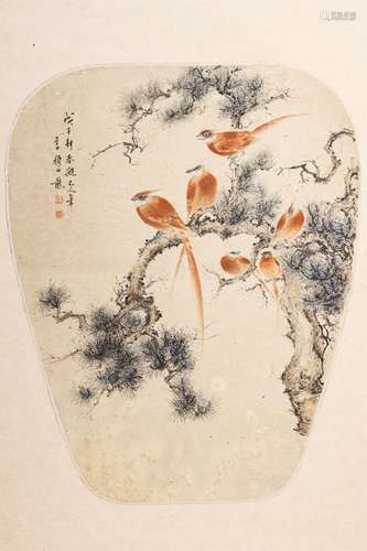 CHINESE INK AND COLOR PAINTING, YAN BOLONG