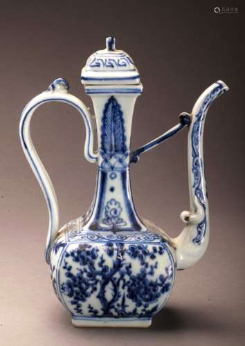 16thc Ming Wanli Style Gourd-shape Porcelain Vase