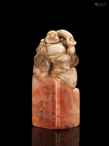 19/20thc Shoushan Buddha Carved Seal