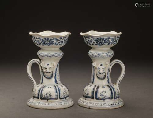 17/18thC Blue and White Porcelain Bowl