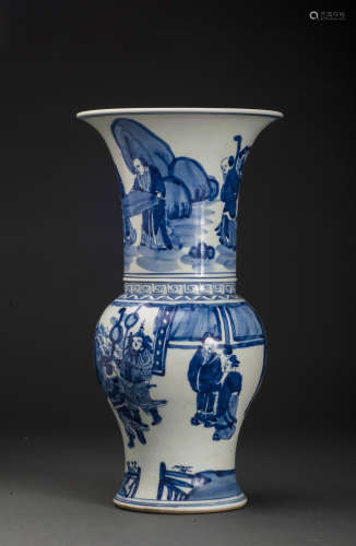 18thC Five Colors Quail Birds  Porcelain Vase