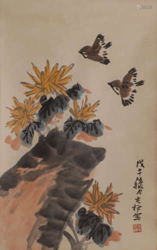 Attributed to Zhang Xiong張雄 | Flowers