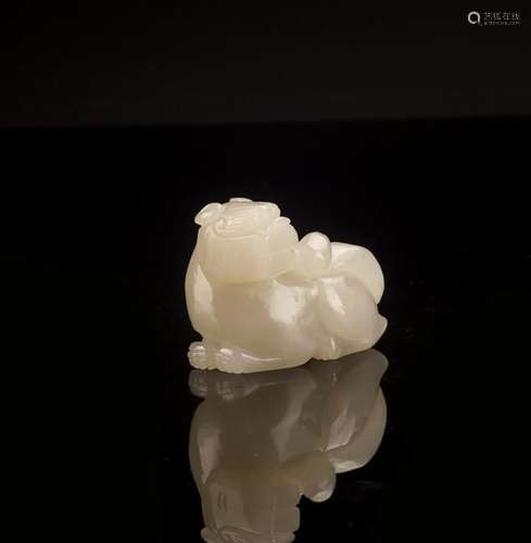 Antique Hetian Jade Carving Seal