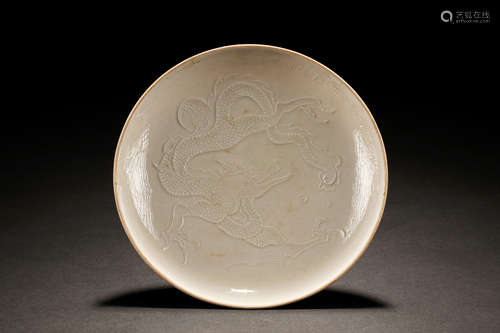 DING WARE 'DRAGON' BOWL