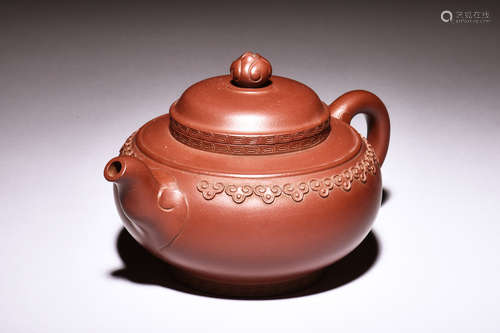 YIXING ZISHA 'RUYI' TEAPOT