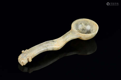 JADE CARVED SPOON