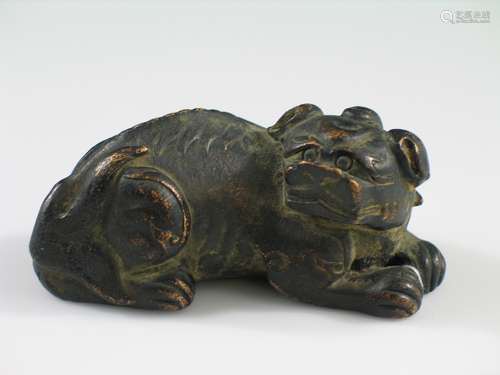 Chinese Bronze Paper Weight.