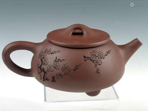 Chinese Yixing Teapot, Marked.