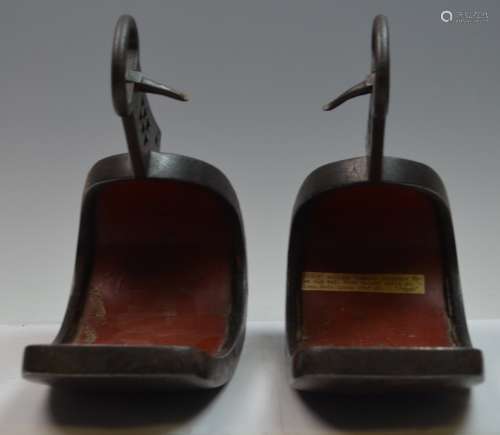 Japanese Antique Samurai Stirrups for Old Day