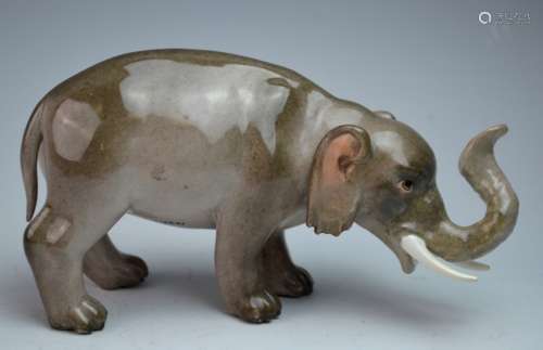 Meissen Figure of Elephant