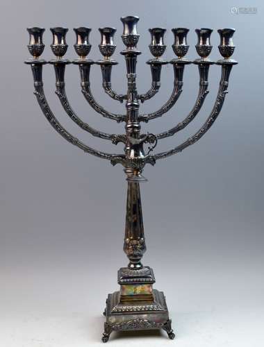 Sterling Silver Menorah