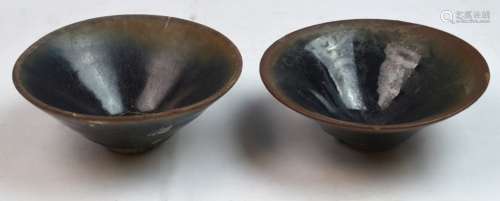 Two Chinese Jian Ware 