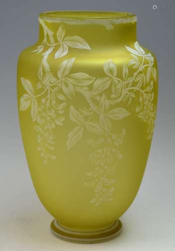 Signed Webb & Sons Cameo Vase