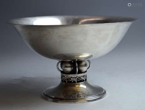 Sterling Silver Stem Bowl with Hallmark
