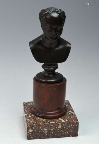 19th Century Russian Bronze Figure Alexander I