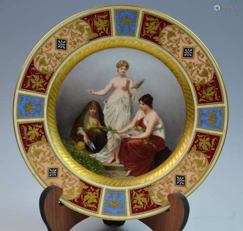 One Royal Vienna Style Plate