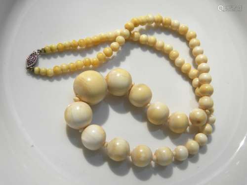 Antique Chinese Bead Necklace
