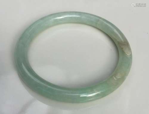 Natural Grade A Jadeite Bangle Bracelet