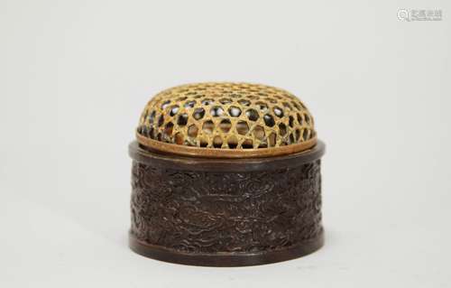 Chinese Zitan Wood Censer