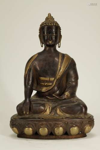 Chinese Bronze Buddha