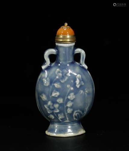 Chinese Porcelain Snuff Bottle