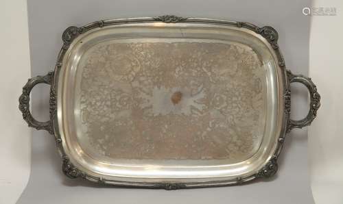 European Silver Plated Tray