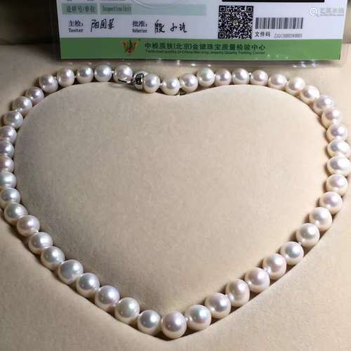 Natural Pearl with Certificate in Original Box