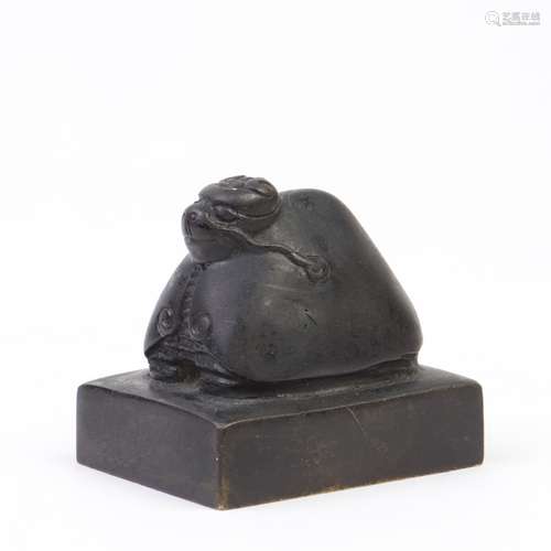 A BRONZE SEAL, QING DYNASTY