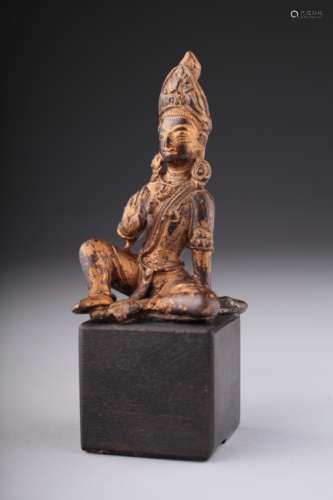 A Tibetan-Chinese bronze Bodhisattva,