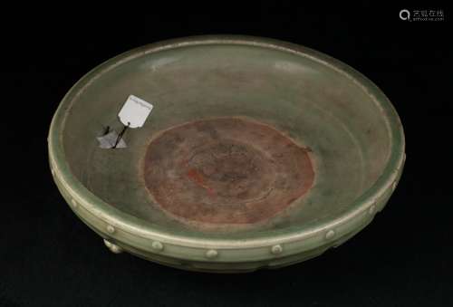 A 'Longquan' celadon tripod dish, Ming dynasty,