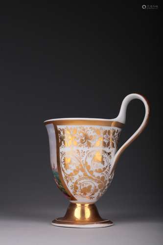 A Berlin porcelain cup, 19th century