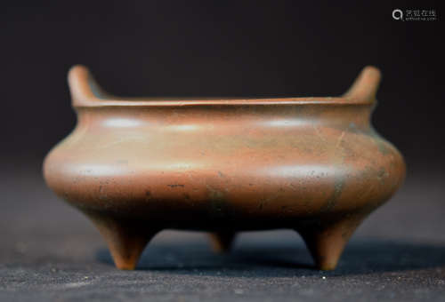 Chinese Bronze Censer with Xuande Mark