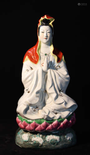 Large Chinese Porcelain Kuanyin