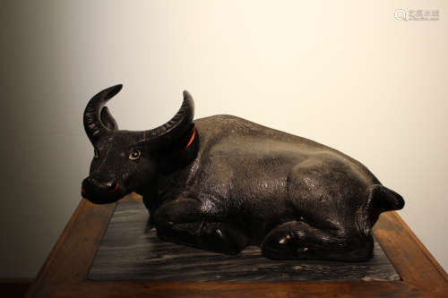 Chinese Porcelain Model of an Ox