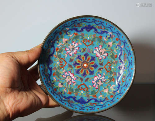 Chinese Enamle Dish