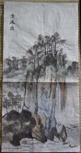 Chinese Classic Painting Landscape - Wang Ji Yuan